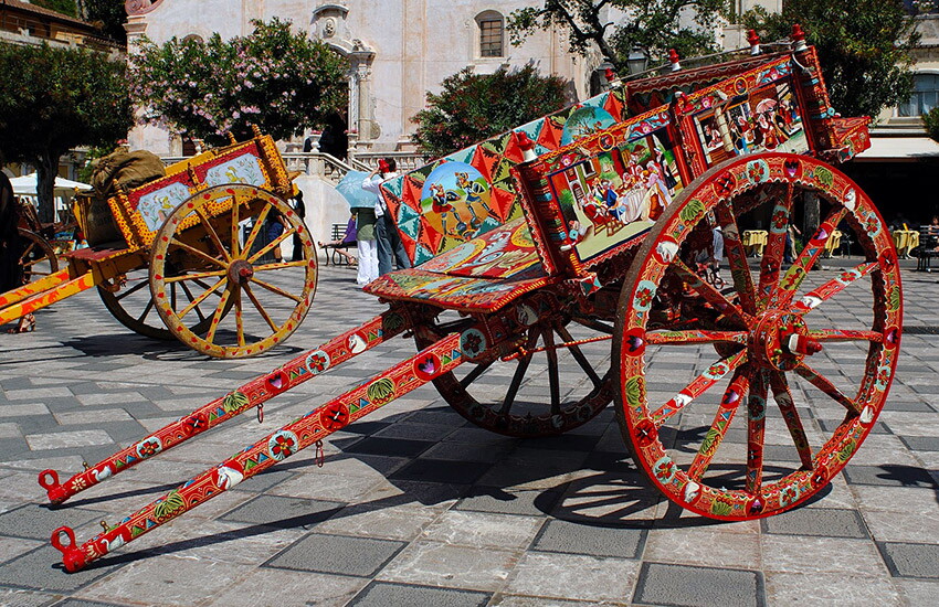 Carretto siciliano/Produzioni provincia Catania