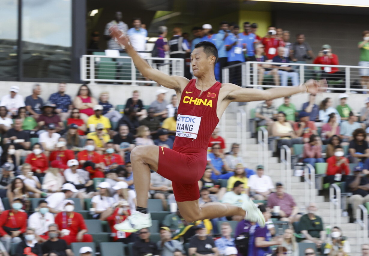 Atletica mondiali; salto in lungo, oro al cinese Wang Jianan La Sicilia