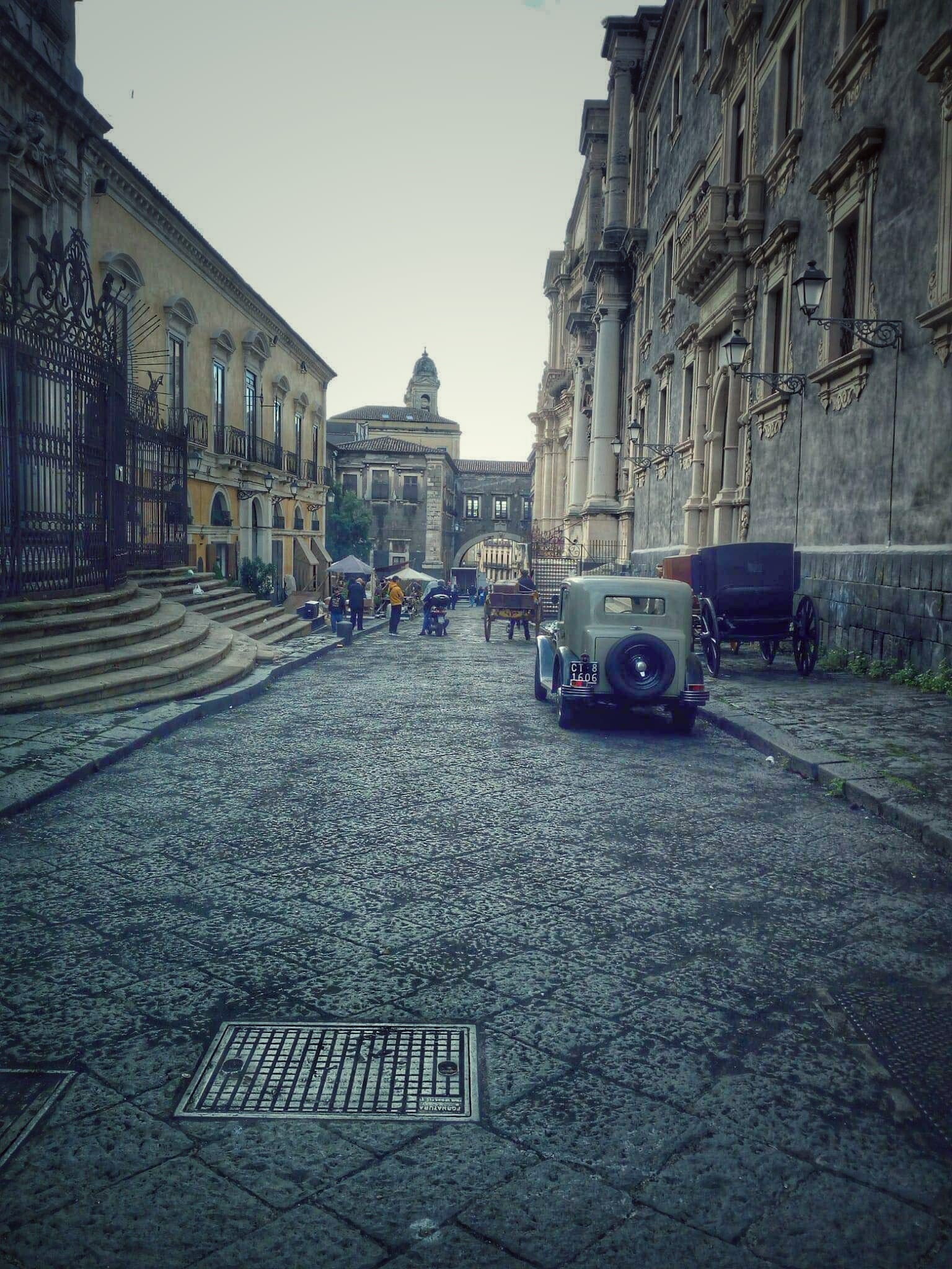 Catania torna indietro di cent'anni nelle riprese della serie tv girata da  Valeria Golino: la fotogallery - La Sicilia