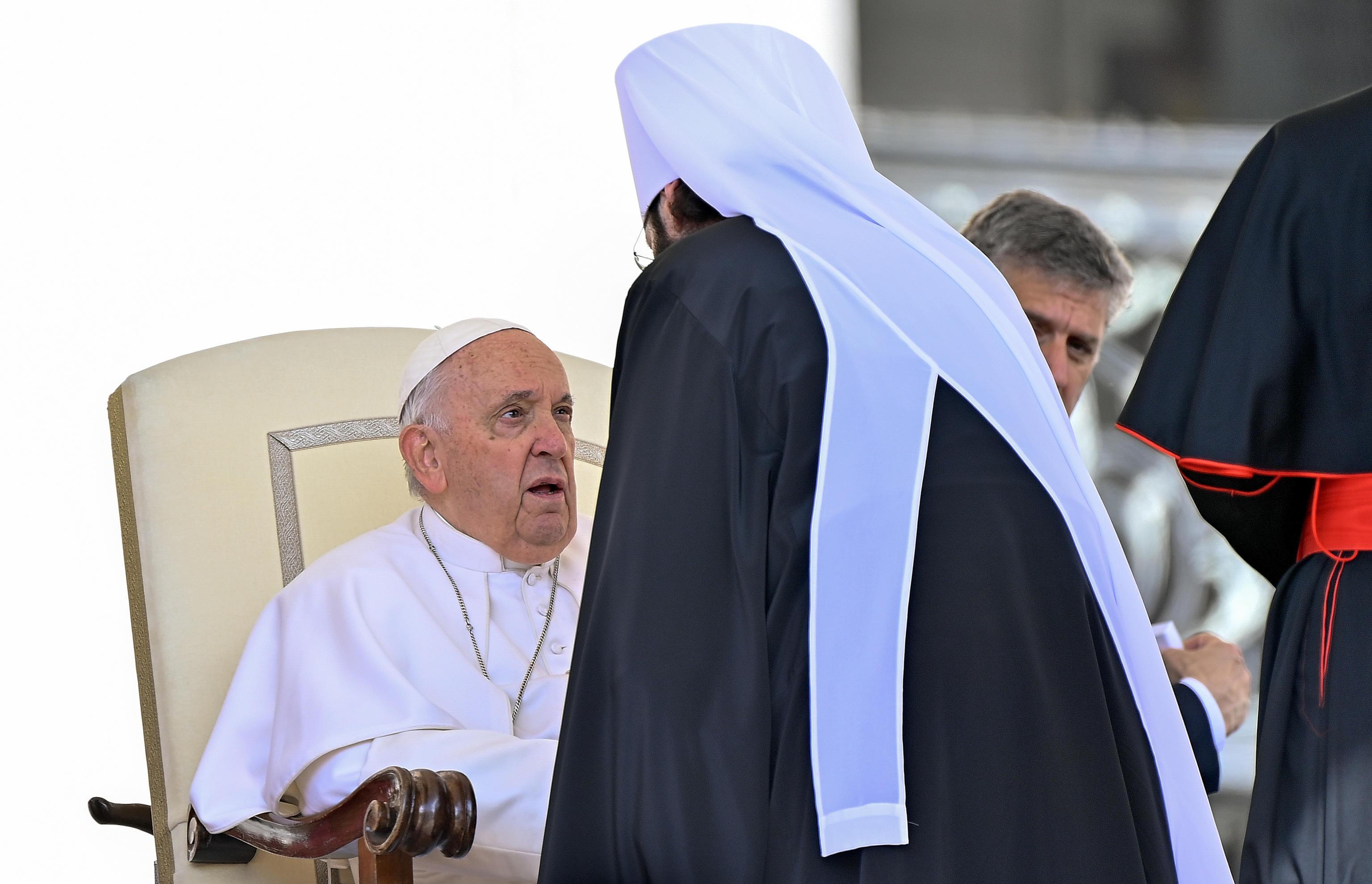 Il Papa ha visto metropolita Antonj del Patriarcato di Mosca - La Sicilia